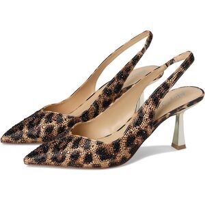 Betsey Johnson Clark Kitten Heels in Leopard